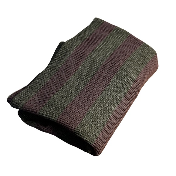 Vans Long Sleeve Crew Neck Waffle Tee in Purple & Charcoal Grey (Youth/Boys L) - Picture 11 of 11